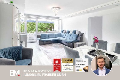 Moderne 4-Zimmer-Wohnung mit Balkon und Aufzug in der Gartenstadt Nürnberg