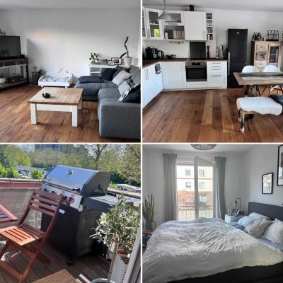 Schöne 3-Zimmer-Wohnung mit Balkon und EBK in Köln Zollstock am Vorgebirgspark