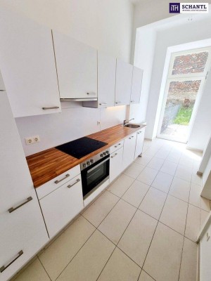 TOP PREIS!! Entzückende 2-Zimmer Gartenwohnung + Zentrumsnah + 65 m² Eigengarten + Terrasse + Perfekte Raumaufteilung + Perfekte Infrastruktur + Ruhige Seitengasse + Separater Eingang!
