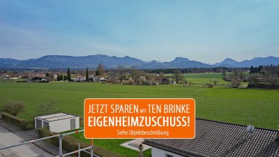 3-Zimmer-Obergeschosswohnung mit Lift u. sonnigem Balkon