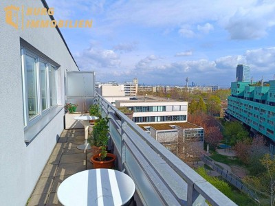 Freier Ausblick über ganz Wien und Richtung Rax / Schneeberg