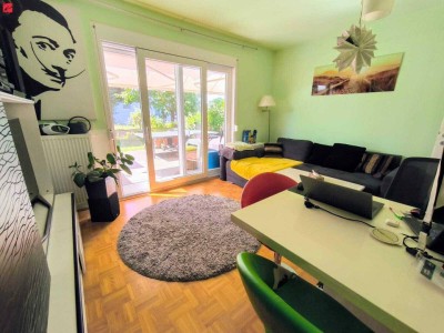 Gartenwohnung in Waltendorf – Ruheoase mit Terrasse &amp; Tiefgarage