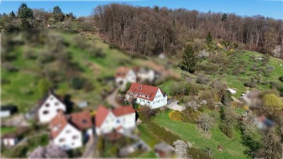 Naturnahes Wohnen am Waldrand mit viel Platz