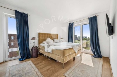 High-quality 4-room apartment with two balconies in a sought-after residential area
