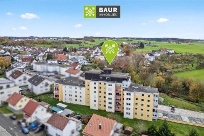 360° I Großzügige 3,5 bis 4 Zi.-Whg. mit Balkon und Garage in Bad Waldsee-Steinach