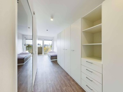 DIE ZIMMEREI | Möblierte 1-Zimmer-Wohnung mit Balkon im 2. Bezirk direkt an der WU Wien | Large Bude