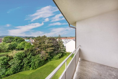 Lichtdurchflutet &amp; unverbauter Grünblick! Große Wohnung mit ca. 104 m² NF &amp; Garagenbox in Brunn/Geb.!