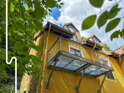 Atelierwohnung.ALTSTADT.Atmosphäre | "Haus-im-Haus" im historischen Rottmayrbräu