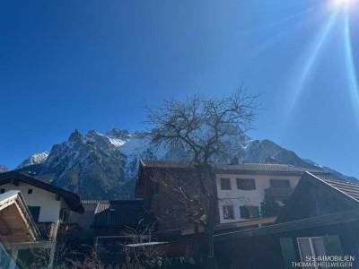** Filetgrundstück im Zentrum von Mittenwald – Sanierung ausgeschlossen ** Neubau vorgesehen **