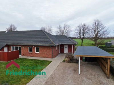 Doppelhaushälfte mit Wohnkomfort auf einer Ebene