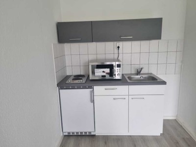 Singlewohnung mit Einbauküche im Erdgeschoss