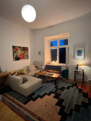 Helle 2-Zimmer-Mietwohnung im 9. Bezirk – WG geeignet