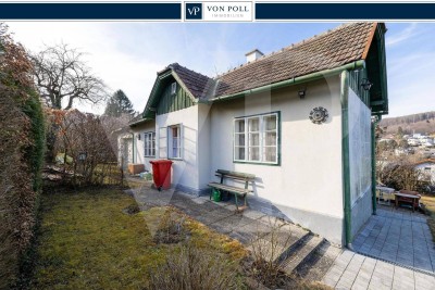 Charmantes Sanierungsobjekt in Eichgraben – Haus mit 1000 m² Grund in Hügellage