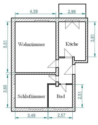 Großzügige Balkonwohnung ab SOFORT