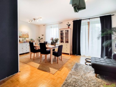 Vermietete 4-Zimmer-Wohnung mit Balkon und Tiefgarage. - Begehrte Lage in Wetzelsdorf: Attraktives Investment in Graz.