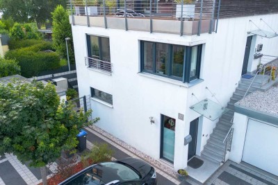 Moderne Erdgeschosswohnung in 2 Parteienhaus mit Garten und Stellplatz in Pulheim-Stommeln