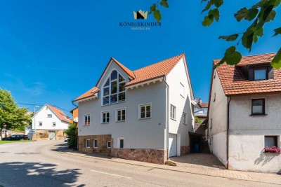 Charmante 3-Zimmer-EG-Wohnung mit Terrasse, Kamin & Gewölbekeller in Güglingen – sofort bezugsfrei!