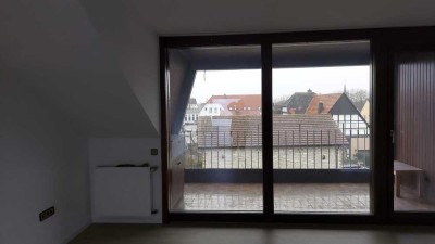 Grosszügige 1-Zimmer-DG-Wohnung mit Balkon in Geseke