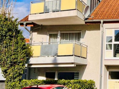 2-Zimmer-Wohnung mit zwei Balkonen und KFZ-Stellplatz in zentraler Lage von Sandhausen