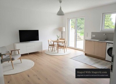 Moderne 2-Zimmer-Wohnung im Neubau mit Terrasse & Garten - Erstbezug ab 03/2026