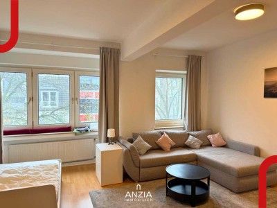 Top-Lage mit Rhein-Flair: Etagenwohnung in unmittelbarer Nähe des Andreas Quartiers