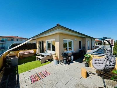 Spektakuläre Dachterrassen-Wohnung (Penthouse) mit Blick zum Münster!