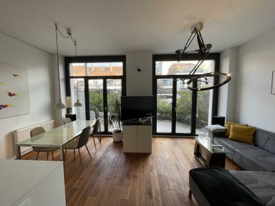 Moderne 2-Raum-EG-Wohnung mit gehobener Ausstattung und Terrasse in Nürnberg Gostenhof