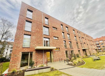 Ihnenhoflage! NEUBAU! zentrale 2-Zi-Wohnung mit EBK in Hamburg Barmbek-Süd