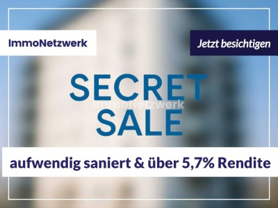 TOPANGEBOT***saniertes, vollvermietetes Anlageobjekt in Topzustand & 5,7 % Rendite***NEU