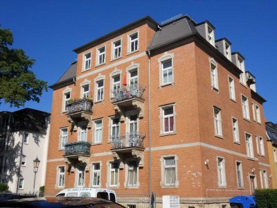 Ansprechende 2-Zimmer-Erdgeschosswohnung mit Balkon in Dresden