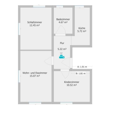 Erstbezug nach Sanierung mit EBK: Stilvolle 3-Zimmer-Dachgeschosswohnung mit geh. Innenausstattung