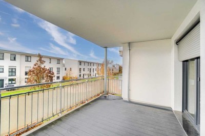 Gerresheimer Gärten: Hochwertige Dreiraumwohnung mit großem Balkon und Stellplatz