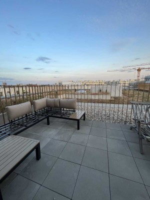 2-Zimmer-Penthousewohnung mit Dachterrasse und EBK
