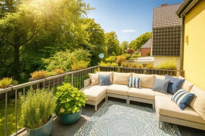 Stilvolle Maisonettewohnung mit Südausrichtung - Toplage mit Charme!