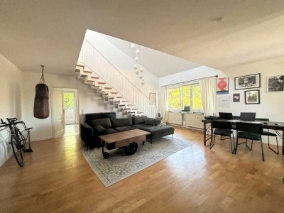 Helle Maisonette 3,5-Zimmer-Wohnung in Oberrad