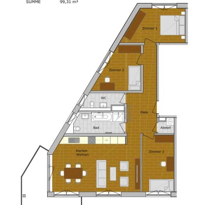 4-Zimmer-Wohnung in Wildau