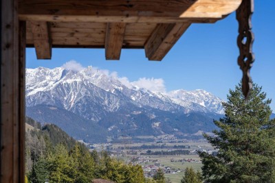 ZWEITWOHNSITZ! Neuwertiges Ferienhaus mit Panoramablick in Sonnenlage von Leogang