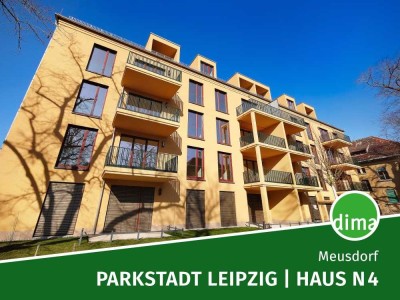 Nach Süden - NEUBAU Parkstadt Leipzig: Balkon, Vollbad, HWR, Parkett, Stellpl., Keller, Lift u.v.m.