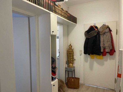 Ruhig wohnen: 2-Zimmer-Dachgeschosswohnung mit Balkon