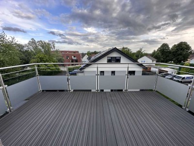 Stilvolle 3-Zimmer-DG-Wohnung mit gehobener Innenausstattung mit Balkon in Bad Salzuflen