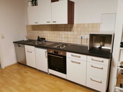 1 Raum-Appartement, ca. 33 m², hell und freundlich, möbliert zu vermieten,