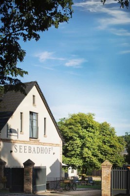 SEEBADHOF® Exklusives sonniges Erdgeschoß  - einzigartig – 250m vom Rangsdorfer See – Privatverkauf