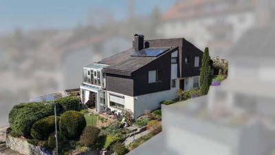 Großzügiges Einfamilienhaus, 5,5 Zimmer, ca. 154 qm, Leonberg-Silberberg, unverbaute Südlage