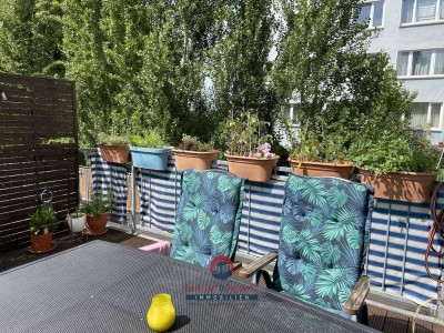 KREFELD STADTMITTE - DREI ZIMMER WOHNUNG - GROSSE TERRASSE