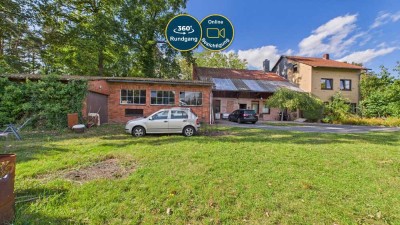 Investorenobjekt: Mehrfamilienhaus mit Garten, 3-4 Wohneinheiten und Werkstatt