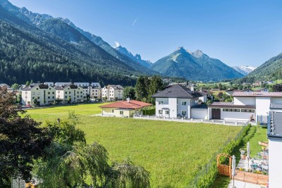 Penthouse mit Terrasse und Gletscherblick