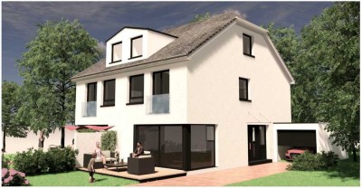 Letzte DHH! Effizienzklasse A+, KfW 40 mit PV-Anlage, Fußbodenheizung, inklusive Grundstück !