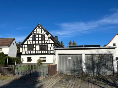 Fachwerkhaus mit beheiztem Pool und Sauna in Elsteraue – Genießen Sie Wohnen und Naturidylle