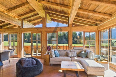 Chalet in idyllischer Sonnen- und Naturlage am Ende einer Sackgasse