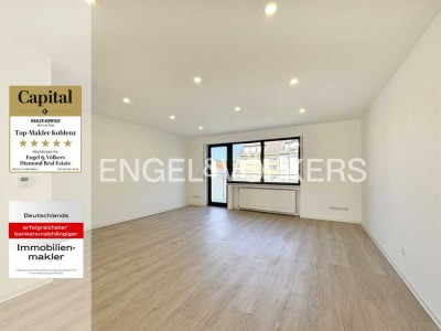 Große, moderne Wohnung über 2 Etagen mit Balkon